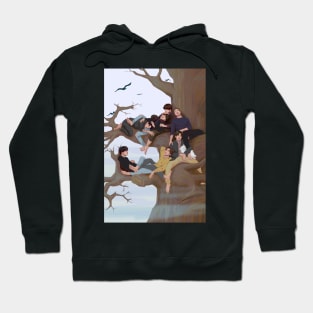 Bangtan in a Tree Hoodie